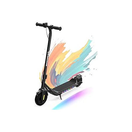 EVERCROSS E6 Trottinette Électrique pour Enfants, E-Scooter Portable de 7" pour 6-12 Ans, Trottinette Électrique avec Une Autono