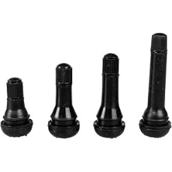 Haskyy 100 pièces par de TR413 & TR414 Roue Snap En Pneu Valve de Voiture I Pneu Valve Tige Capuchon De Soupape En Caoutchouc I 