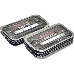 TP-R04 10 Pièces 102 x 57 mm Patchs de Pneus, Patchs de Pneus Lourds et Patchs de Crevaison de Pneus Pour Voitures, Camions, Aut