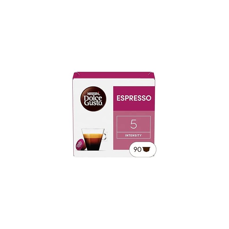 Nescafé Dolce Gusto Espresso - Café - 90 Capsules (Pack de 3 boîtes XL x 30)
