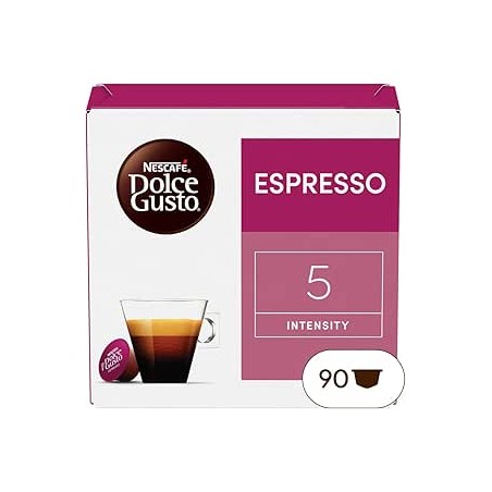 Nescafé Dolce Gusto Espresso - Café - 90 Capsules (Pack de 3 boîtes XL x 30)