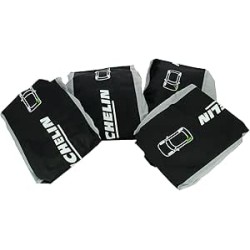 MICHELIN 009098 Set de 4 Housses pour Roue/Pneu, Noir